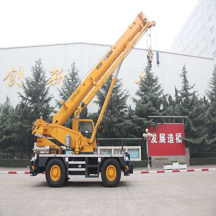 XCMG 55 ton Hydraulic Rough Terrain Crane RT55U 4 wheel crane rough terrain for sale